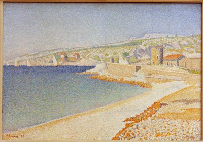 Cassis iskelesi (Opus 198) by Paul Signac
