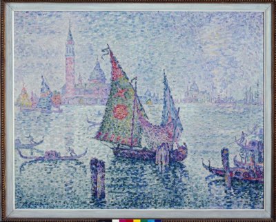 Yeşil yelken, Venedik by Paul Signac