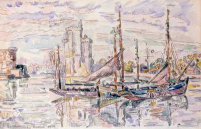 La Rochelle Limanı by Paul Signac