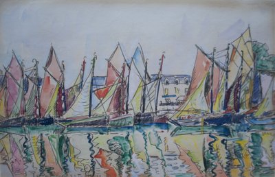 Pouliguen, 1929 by Paul Signac