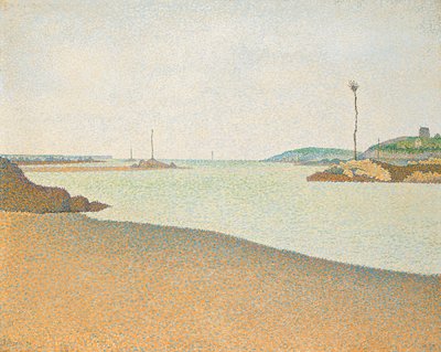 İşaretçiler, Saint-Briac, 1890 by Paul Signac