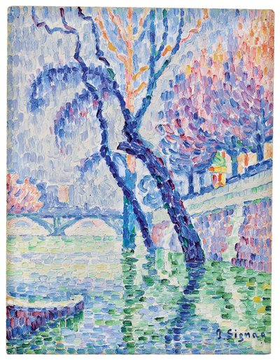 Sanat Köprüsü, Sel, 1930 by Paul Signac