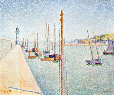 Portrieux, Britanya, 1888 by Paul Signac