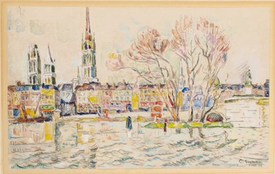 Rouen, 1924 by Paul Signac