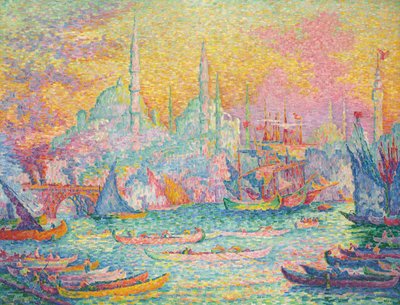 Haliç, Konstantinopolis, 1907. by Paul Signac
