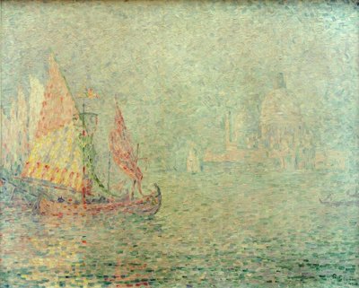Venedik, sis by Paul Signac