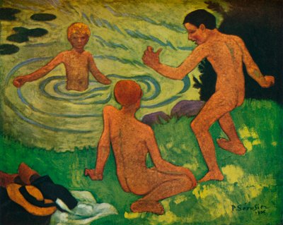 Erkek Banyosu, 1906 by Paul Sérusier