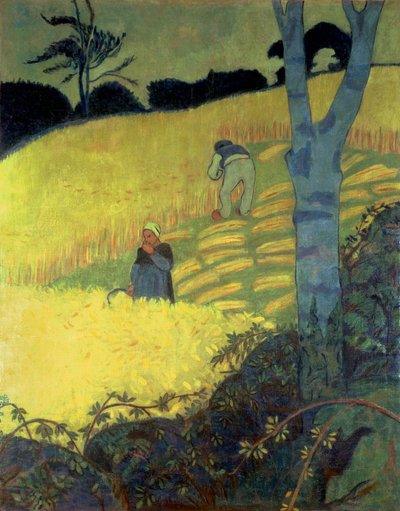 hasat sahnesi by Paul Sérusier