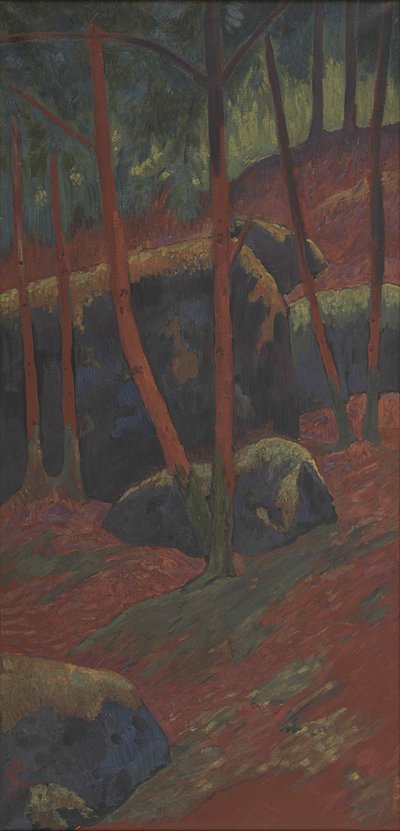 Kızılağaç, c. 1895. by Paul Sérusier