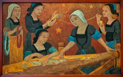 Paul Louis Serusier (1864-1927). “La Tapeserie” by Paul Sérusier