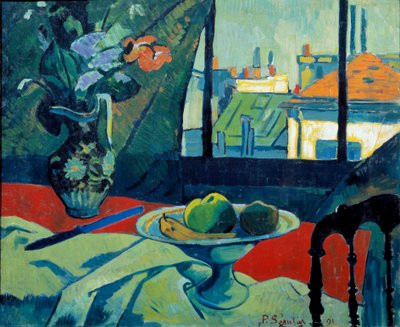 Natürmort, Sanatçının Atölye Tablosu, Paul Serusier (1863-1927) 1891 Güneş. 0,6x0,73 m Paris, Orsay Müzesi by Paul Sérusier