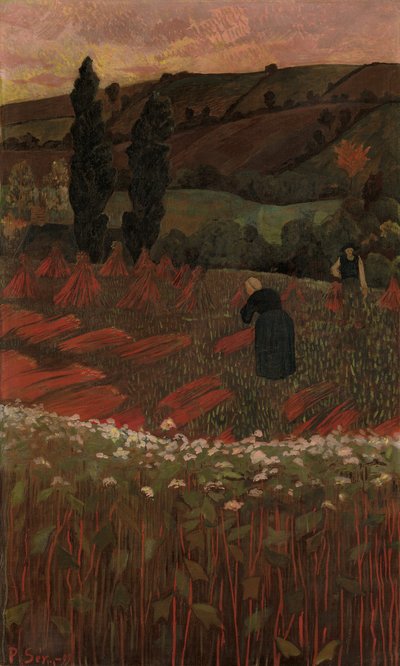 Karabuğday hasadı by Paul Sérusier