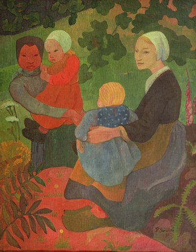 Genç Anneler, 1891 by Paul Sérusier