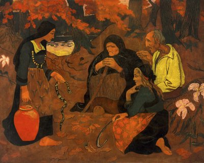 yılan yiyiciler by Paul Sérusier