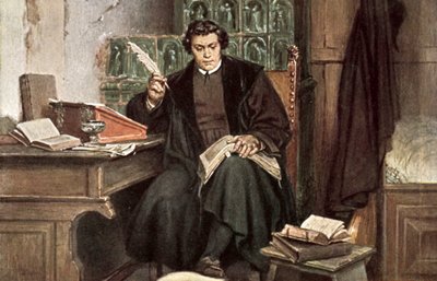 Martin Luther, Mayıs 1521 - Mart 1522 by Friedrich Paul Thumann