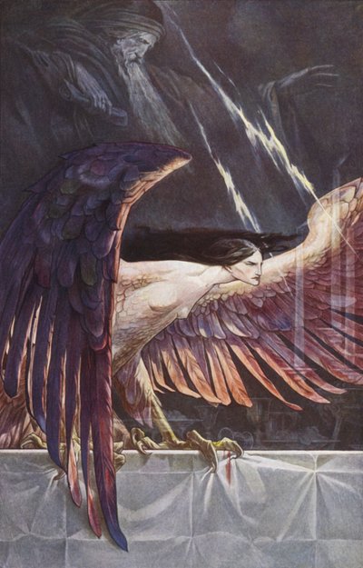 Fırtına, William Shakespeare, III. Perde, Sahne 3 (renkli taş) by Paul Vincent Woodroffe