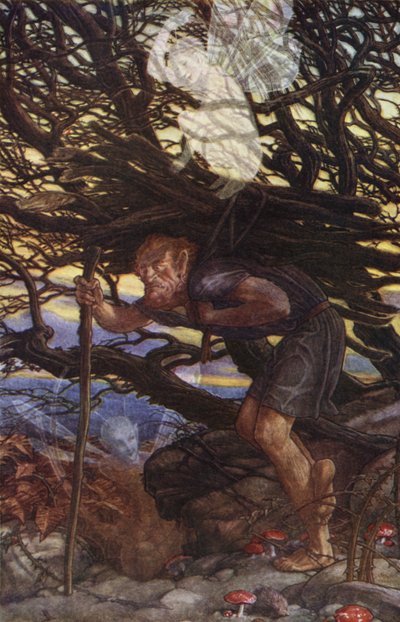 Fırtına, William Shakespeare, II. Perde, 2. Sahne (renkli taş) by Paul Vincent Woodroffe