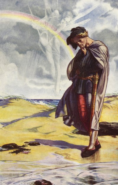 Fırtına, William Shakespeare, I. Perde, 2. Sahne (renkli taş) by Paul Vincent Woodroffe