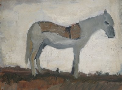 Eşek. 1902 civarında by Paula Modersohn Becker