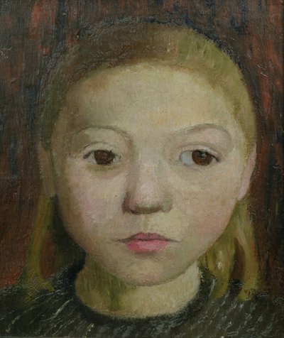 Bir Kızın Başı by Paula Modersohn Becker