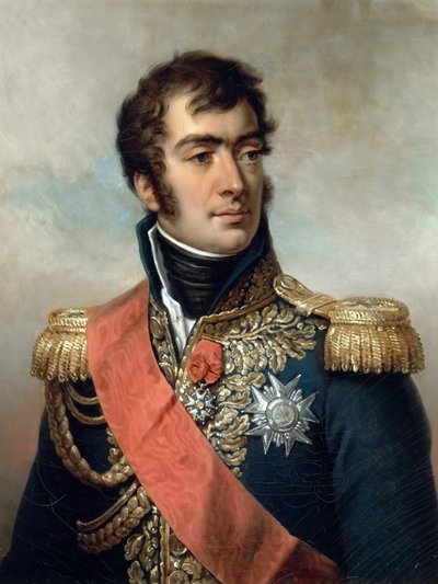 Auguste Frédéric Louis Viesse de Marmont, 1. Ragusa Dükü 1774-1852 by Paulin Guérin