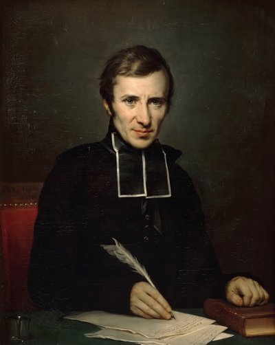 Hugues-Felicite Robert de Lamennais 1782-1854 by Paulin Guérin