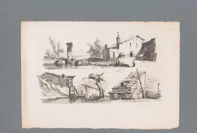 Evlerde iki yüz Manzara ilkeleri (dizi başlığı) Principles de paysages (dizi başlığı) by Paulus Lauters