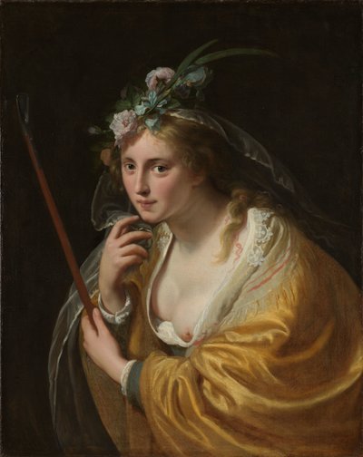 Bir Çoban 'Güzel Çoban' olarak bilinen bir Çoban by Paulus Moreelse