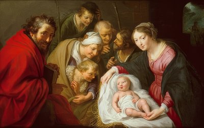 Çobanların Hayranlığı. 1630 by Paulus Moreelse