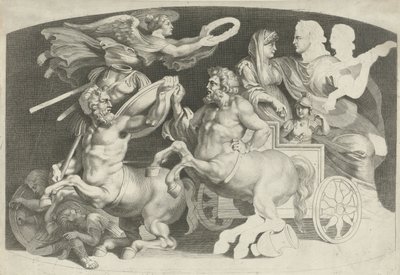 Camee bir araya geldi de triomf van Germanicus en Agrippina Pietro Paolo Rubenius