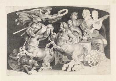 Camee bir araya geldi de triomf van Germanicus en Agrippina Pietro Paolo Rubenius