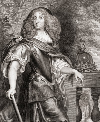 Christina veya Kristina, İsveç Kraliçesi. (Yazdır) by Paulus Pontius