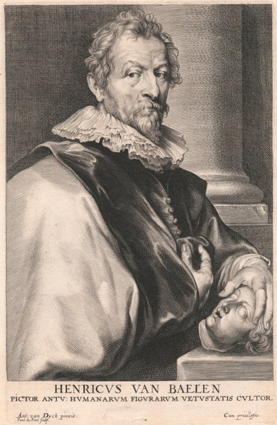Henry van Baelen, Ressam Antu; Antik İnsan Figürlerinin Kültivatörü by Paulus Pontius