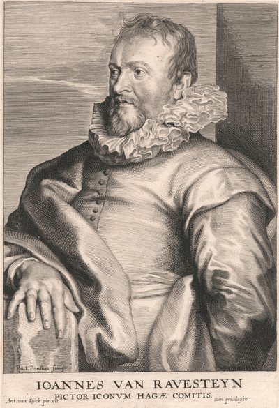 Joannes van Ravesteyn, Lahey Kontu İkon Ressamı by Paulus Pontius