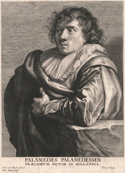 Palamedes Palamedessen, Hollanda'daki Prelia Ressamı by Paulus Pontius