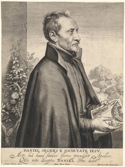 Daniel Segers, Cizvit Rahibi by Paulus Pontius after Jan Lievens