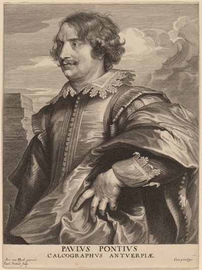 Paul Pontius by Paulus Pontius after Sir Anthony van Dyck
