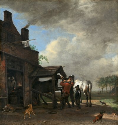 nalbant dükkanı by Paulus Potter