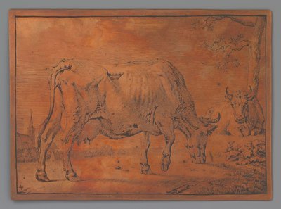 otlayan inek by Paulus Potter
