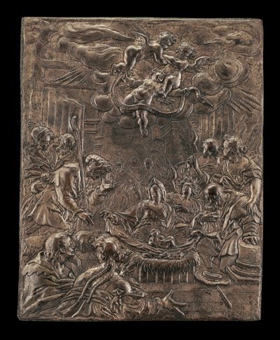 Çobanların Tapınması, c. 15901600. by Paulus van Vianen