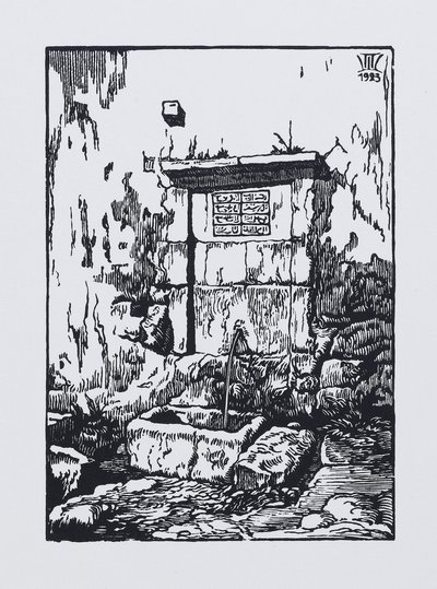 Bahçesaray Hanlar Sarayı Çeşmesi, 1923 by Pavel Alexandrovich Shillingovsky