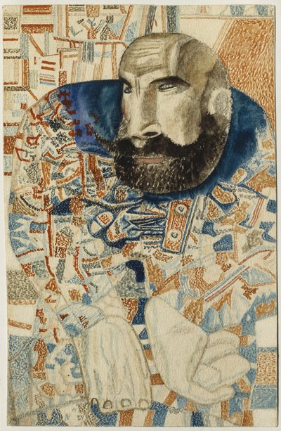 Bir arabacı, 1912-1928 by Pavel Nikolayevich Filonov