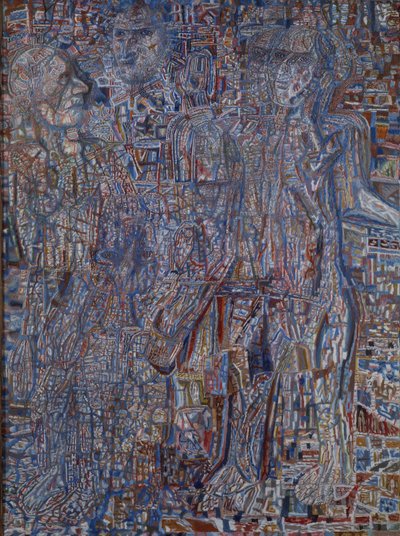 İnsanlar, 1930 by Pavel Nikolayevich Filonov