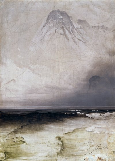 deniz ve sis by Peder Balke