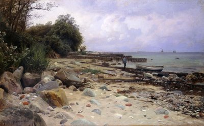 Denize Bakmak by Peder Monsted
