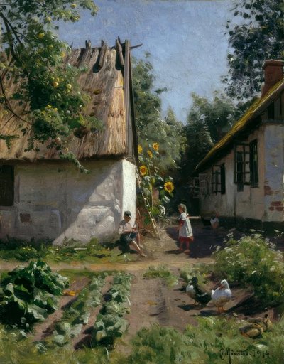 Yaz günü by Peder Monsted