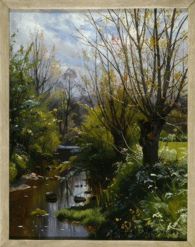 Waldbach by Peder Monsted