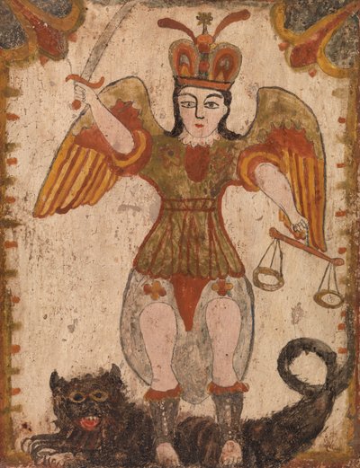 Başmelek Aziz Mikail (San Miguel) by Pedro Antonio Frésquis