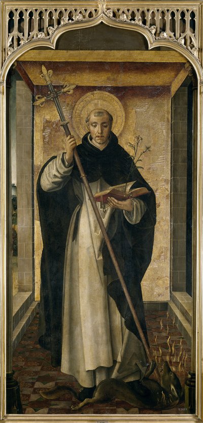 Aziz Dominik, 1493-1499 by Pedro Berruguete
