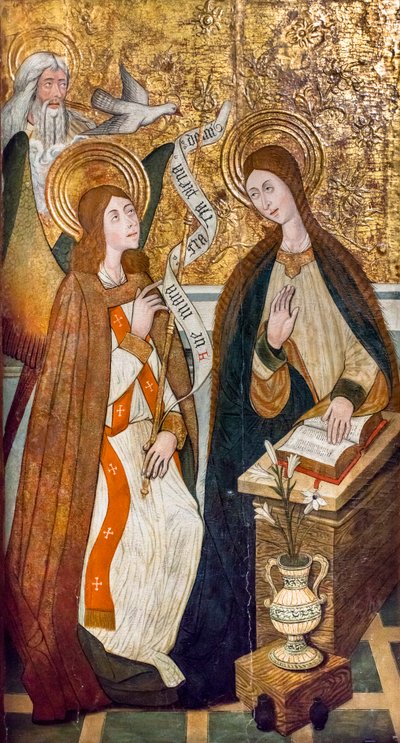 Müjde (ahşap üzerine yağlıboya) by Pedro the Younger Espalargues